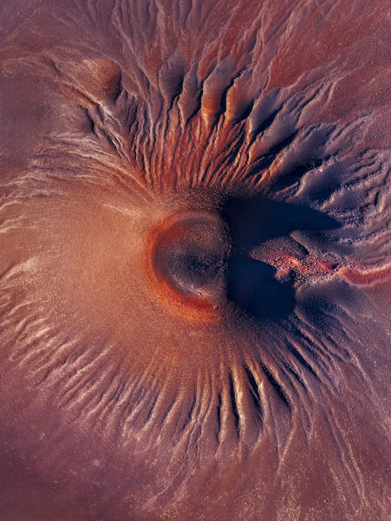 Dormant volcano in Argentina